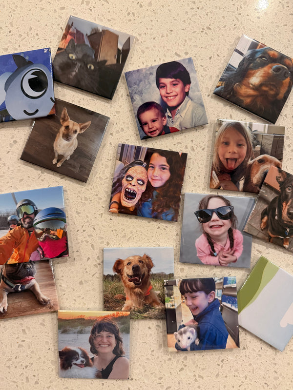 2"x2" Custom Square Magnet